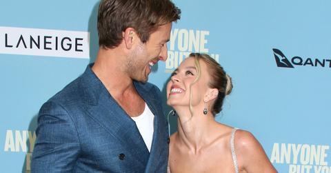 Sydney Sweeney and Glen Powell