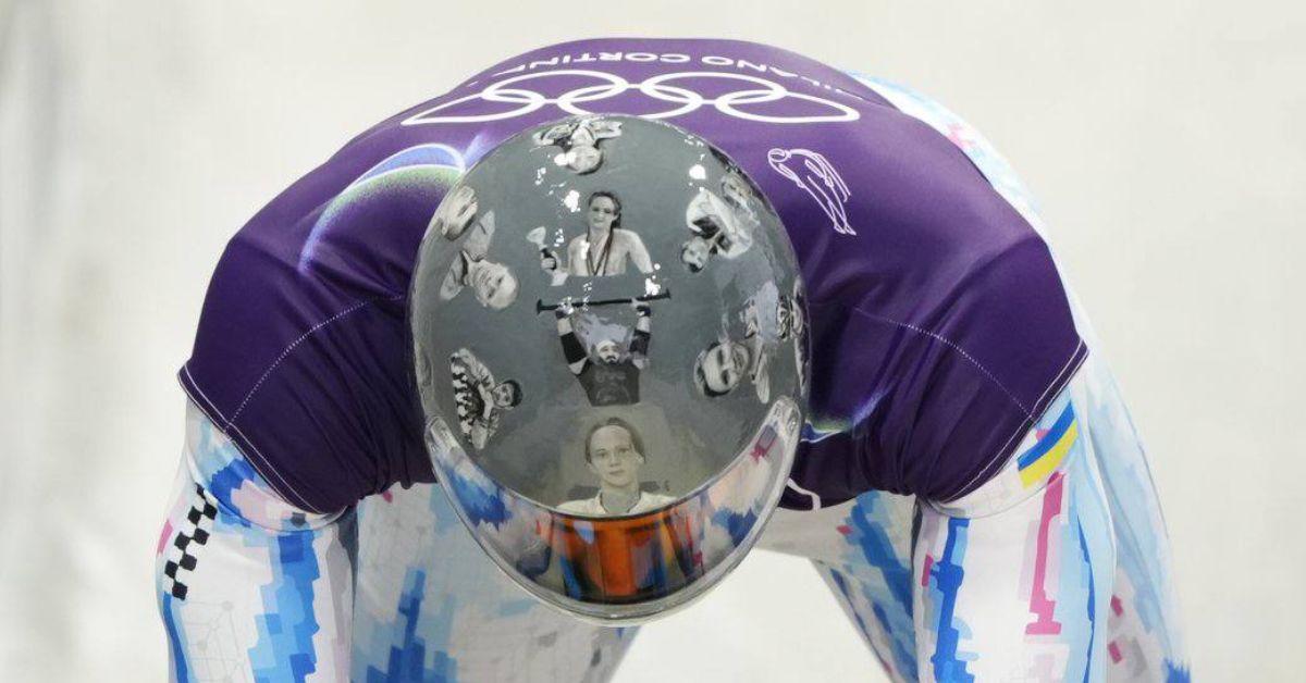 Vladyslav Heraskevych disqualified over helmet design