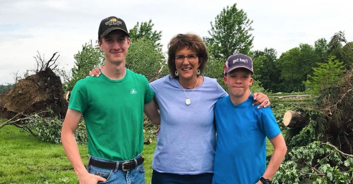 Congresswoman Jackie Walorski with Lincoln Wildermuth and William Herrell