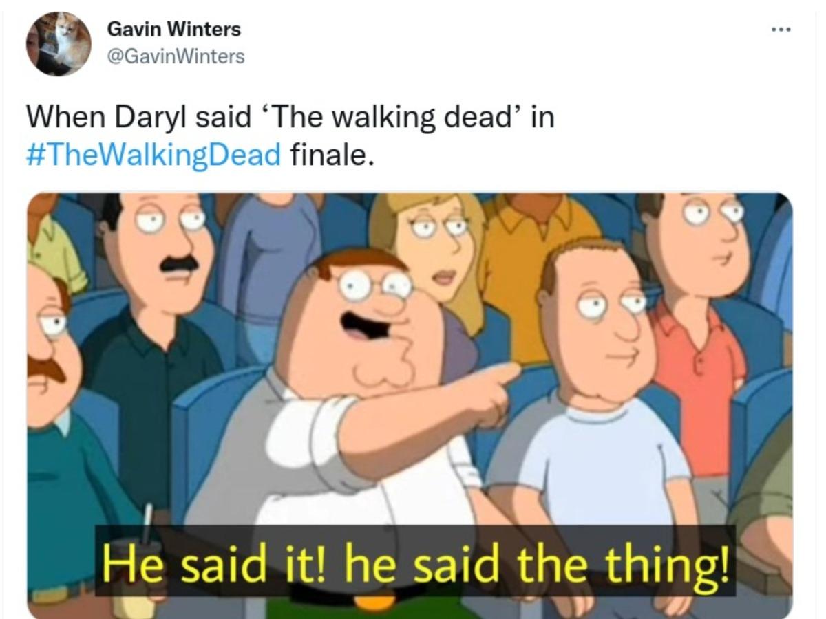 'The Walking Dead' Tweet