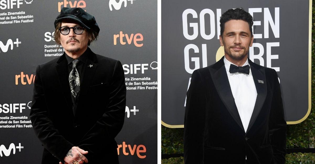 Johnny Depp and James Franco