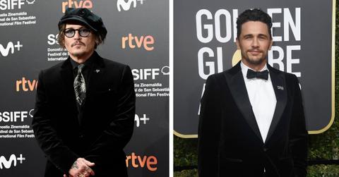 Johnny Depp and James Franco