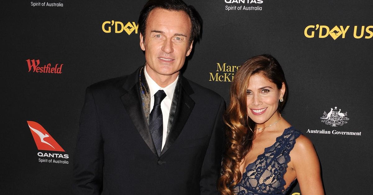 Julian McMahon with wife Kelly Paniagua