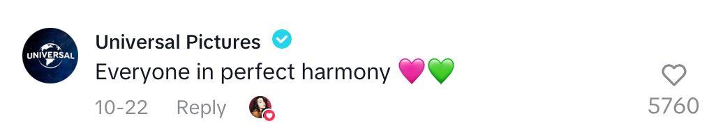 Comment on grandaughters' video singing "For Good" to grandparents.