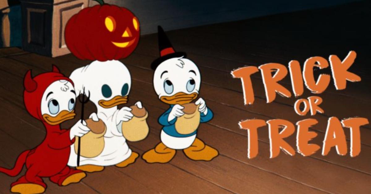 Disney+ poster for 'Trick or Treat' Halloween special