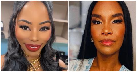 (l-r): Keiarna Stewart and Deborah Williams