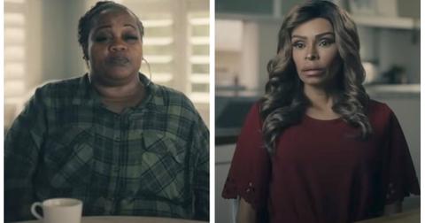 Alicia Moore (L) and Lola Rios Gutierrez