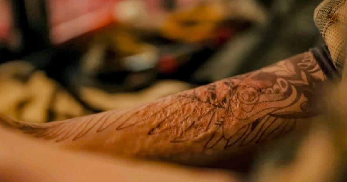 Ellie's tattoo in 'The Last of Us.'