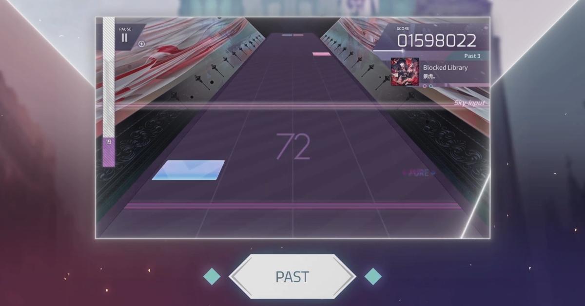 'Arcaea' on Nintendo Switch