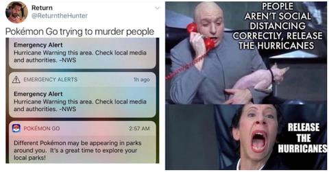 hurricane memes