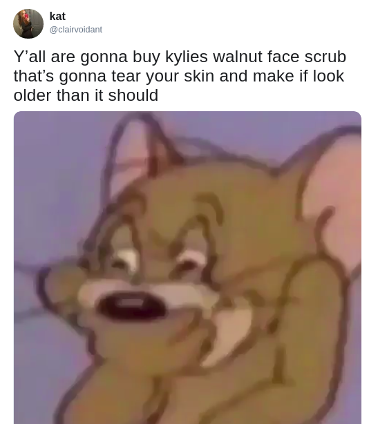 kylie walnut scrub