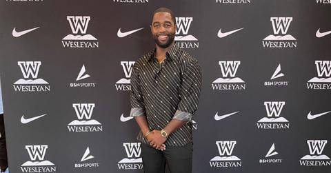 Tony Gaskins as a Wesleyan University Hall of Fame event