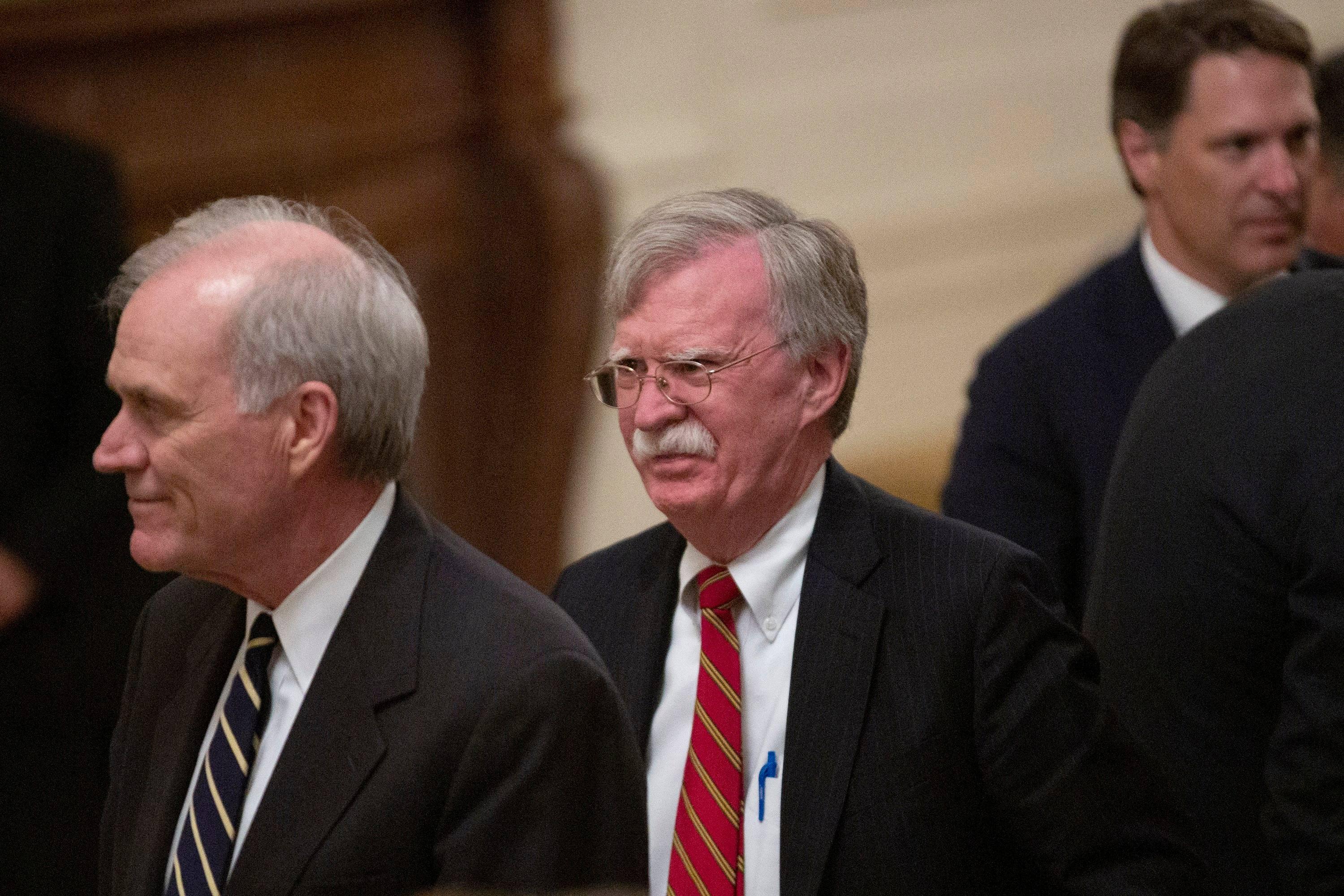 john-bolton-attends-a-ceremony