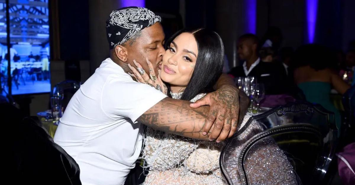 Kehlani and YG hugged up.