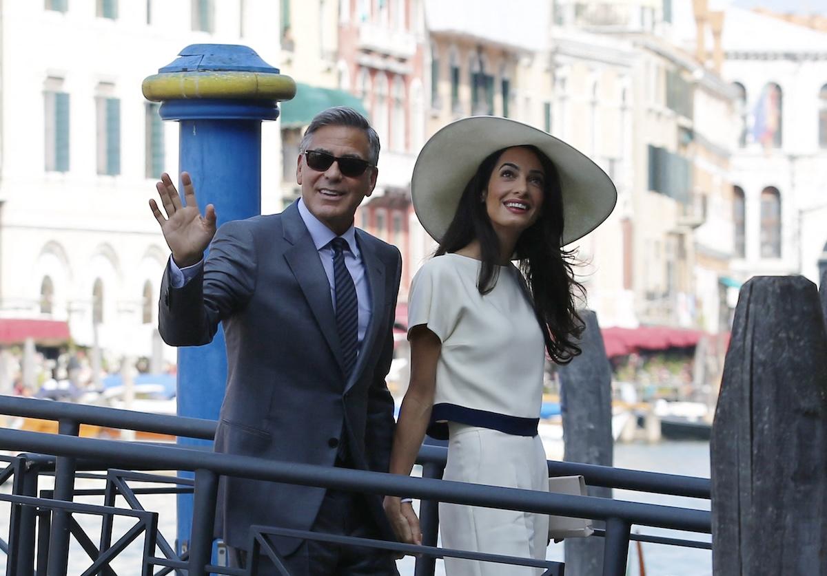 George and Amal Clooney