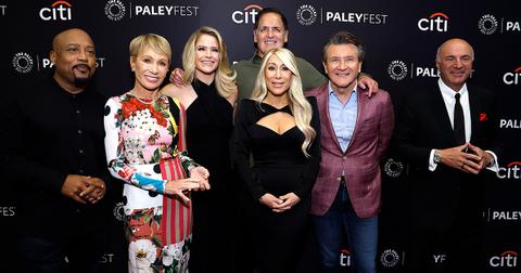 Mark Cuban at Paley Fest 2023 with the cast of 'Shark Tank.'