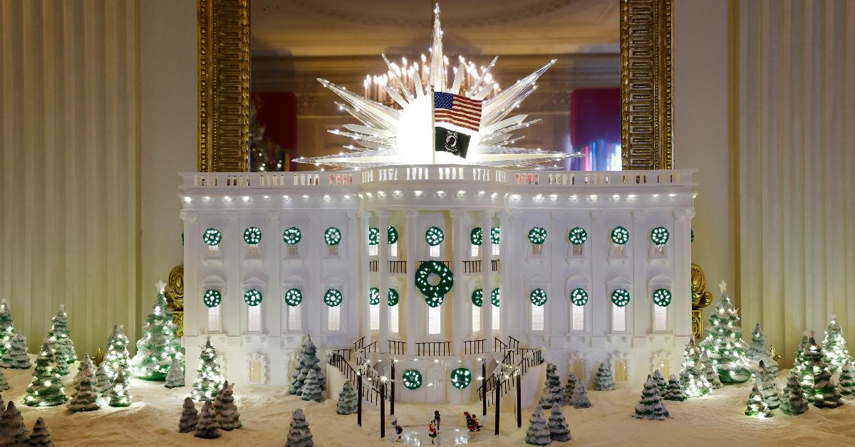 The 2024 White House gingerbread house