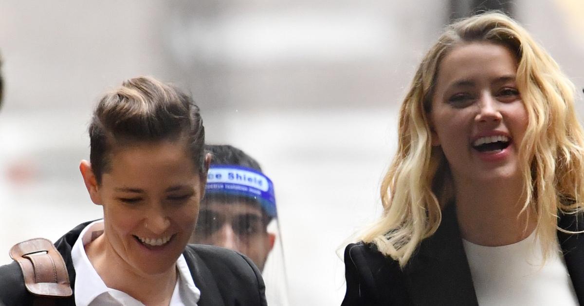 Amber Heard and Bianca Butti.