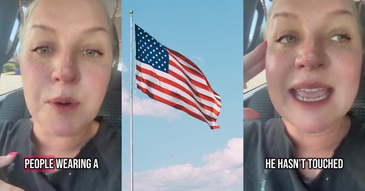 "I Hate the American Flag" — Woman Says Her and Veteran Husband Keep U.S. Flag Hidden Away Because of Trump