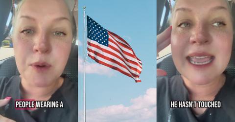 Woman Says Her and Veteran Husband Now Hate the American Flag