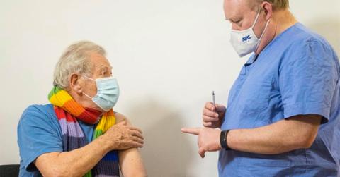 celebrities getting covid vaccine