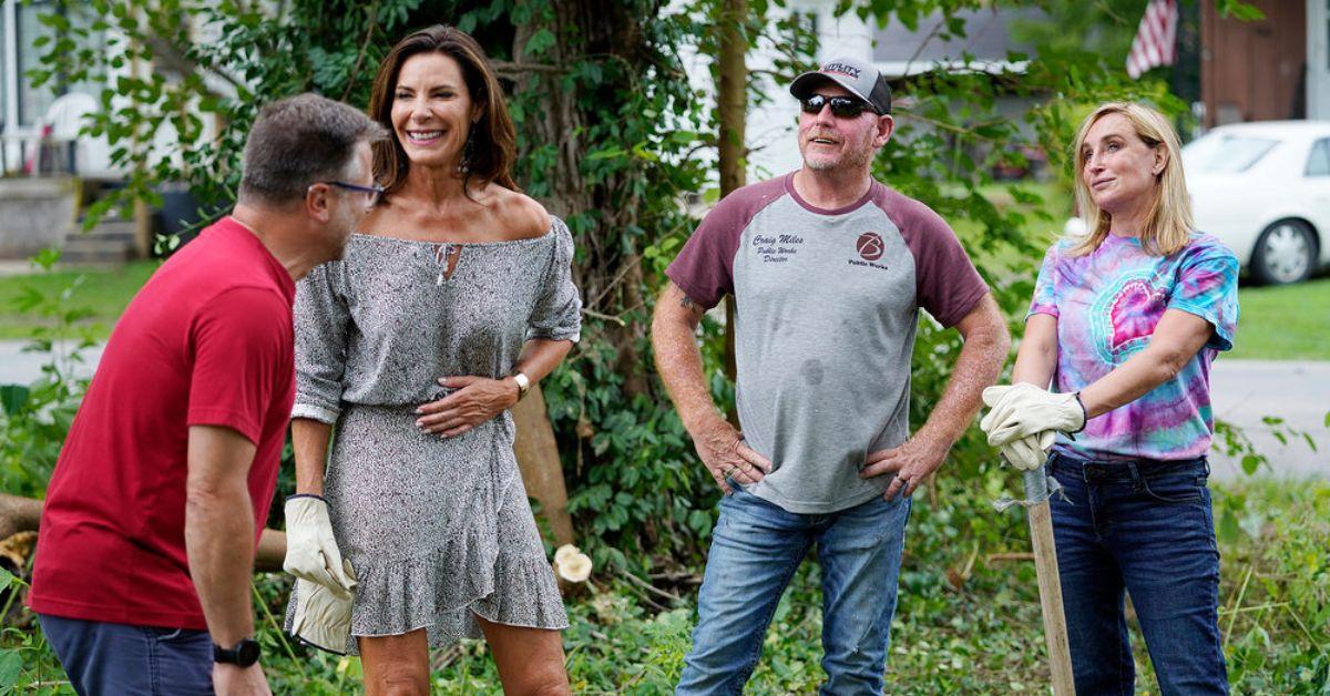 Luann And Sonja Talk Crappie Lake And Tease Rhony Legacy In St Barts Exclusive