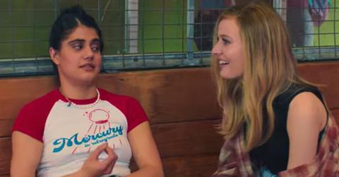 (L-R) Amerie (Ayesha A. Madon) and Harper (