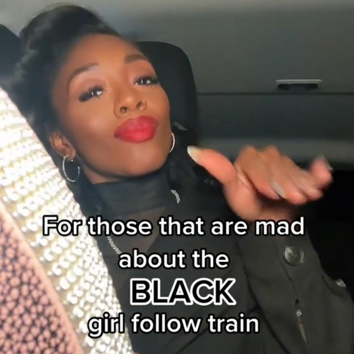 What Is TikTok's Black Girl Follow Train Trend?