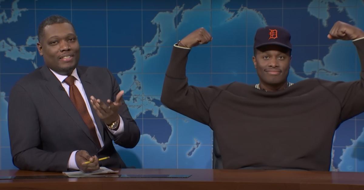 (L-R): Michael Che and Devon Walker on 'Saturday Night Live'