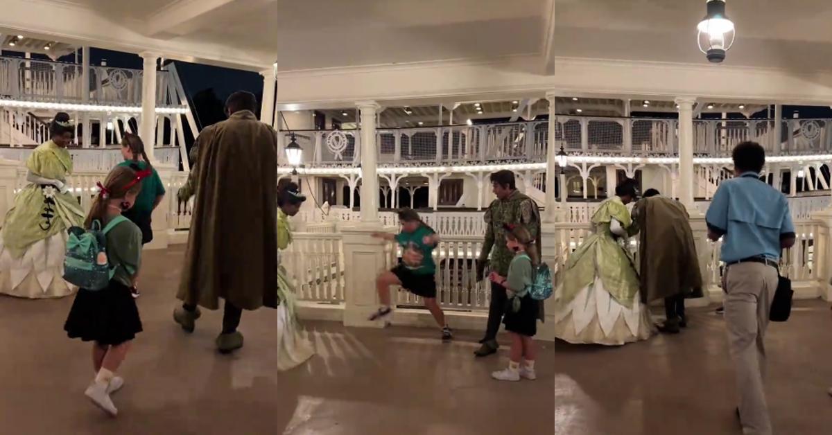 Roach Crawls on “Surprisingly Calm” Princess Tiana in Disney World