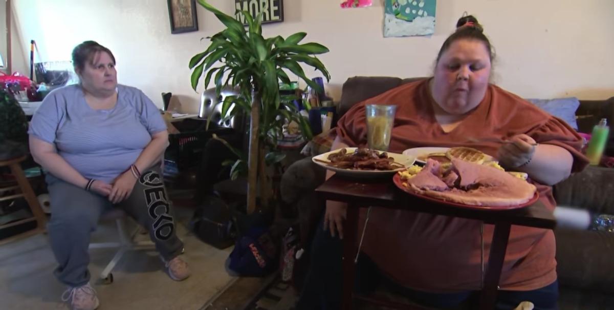 Stephanie and her mom in 'My 600-Lb Life'