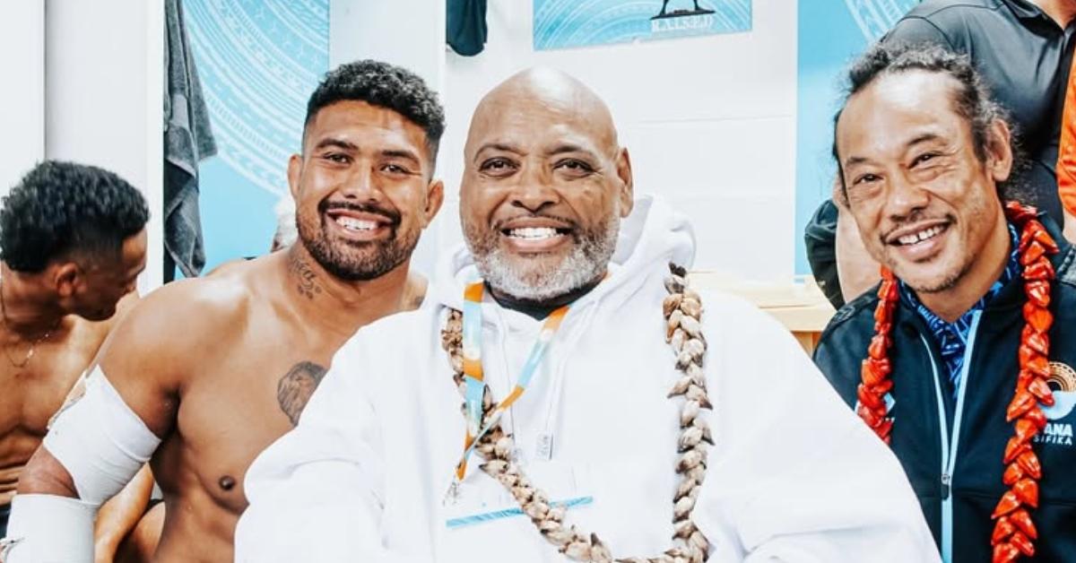 George "Fiji" Veikoso at an event