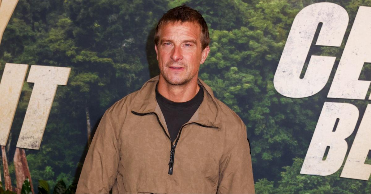 Reality TV star Bear Grylls. 