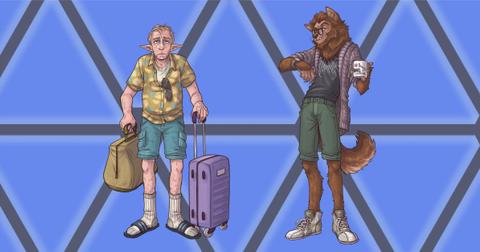 Gilear and Jawbone from 'Fantasy High: Junior Year'