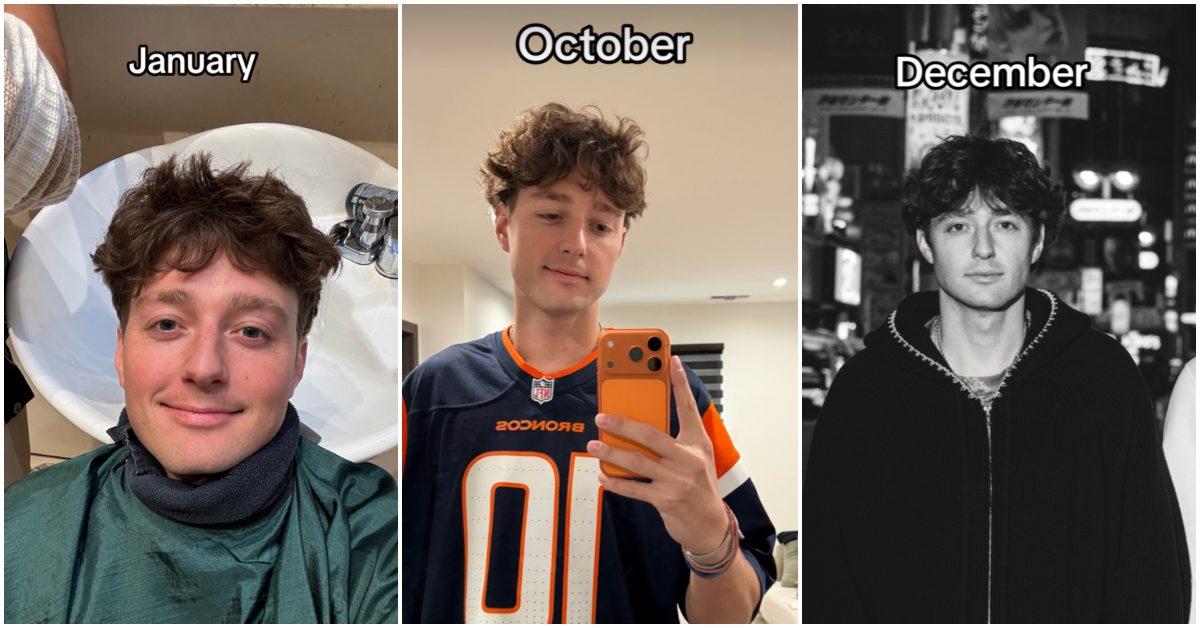 Photos from Tucker Genal's last TikTok post.