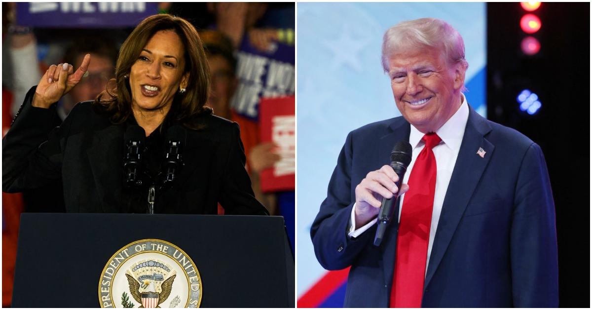 Kamala Harris and Donald Trump