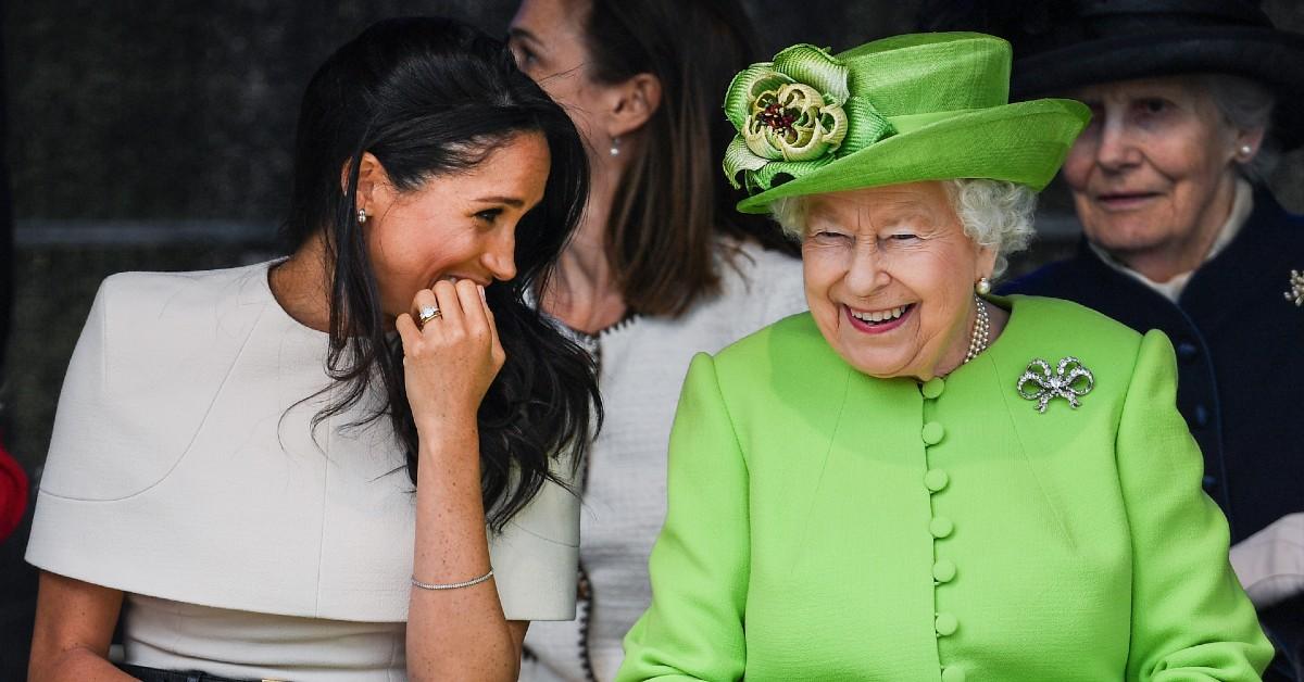 Meghan Markle and Queen Elizabeth II