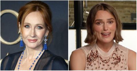 Keira Knightley Faces Backlash Over This JK Rowling Question