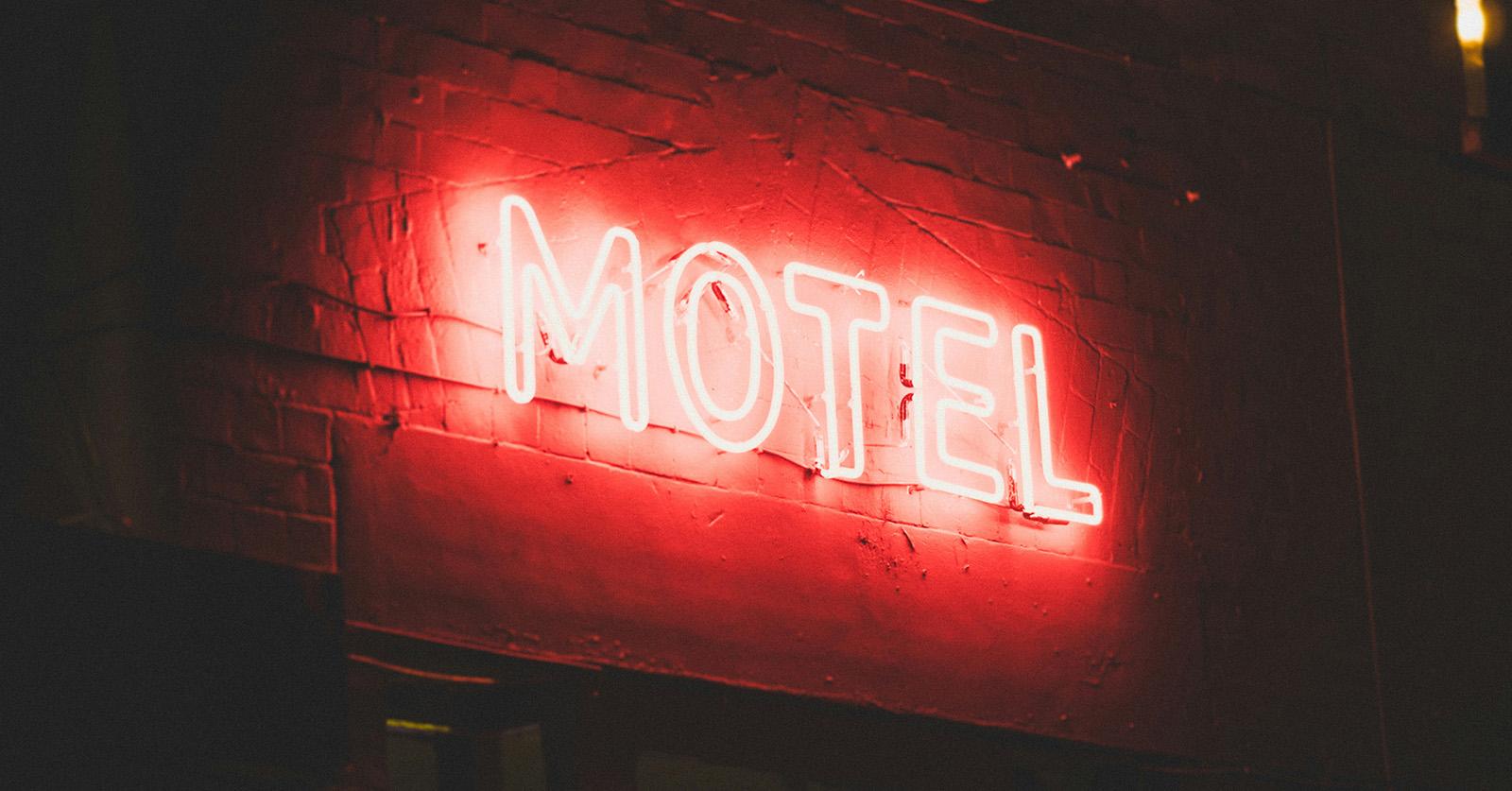 motel sign