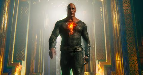 Dwayne Johnson as Black Adam in 'Black Adam'