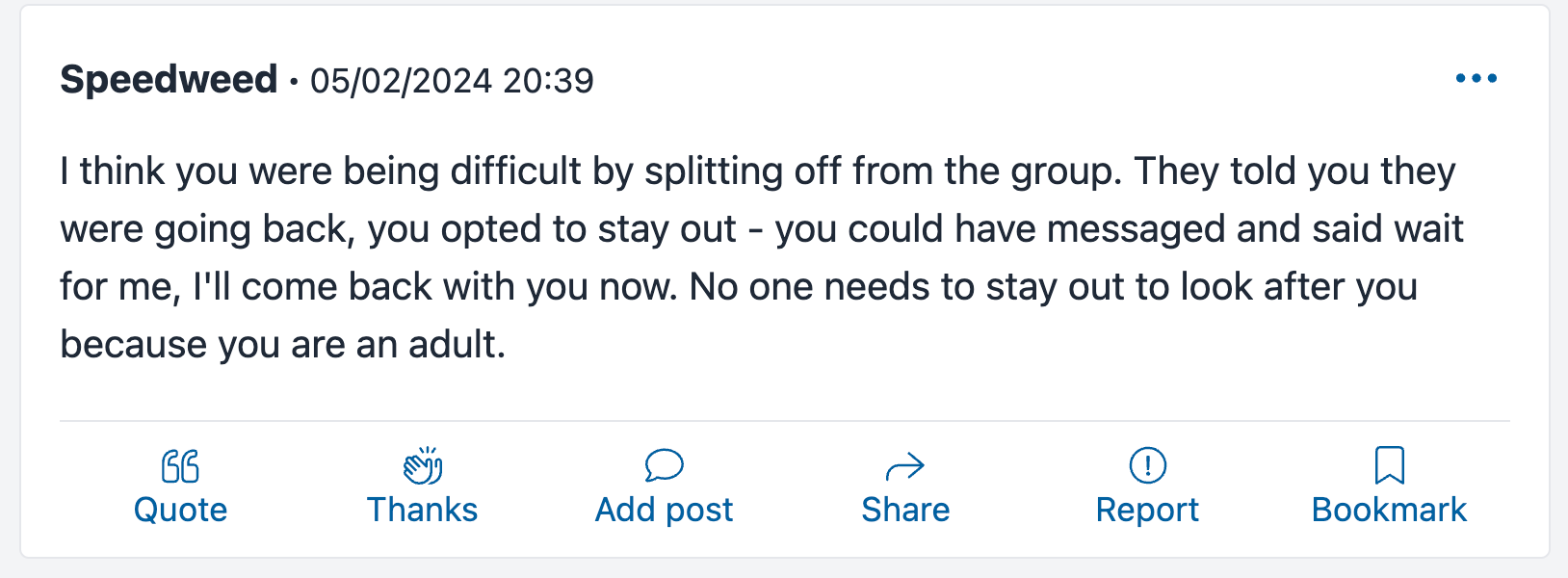 mumsnet 'am i being unreasonable' comment about girls' trip leaving behind friend