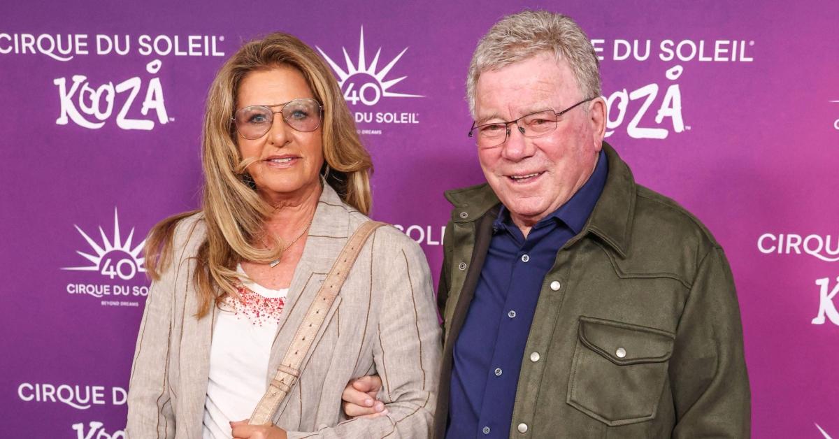 (l-r): William Shatner's ex-wife, Elizabeth, and William Shatner