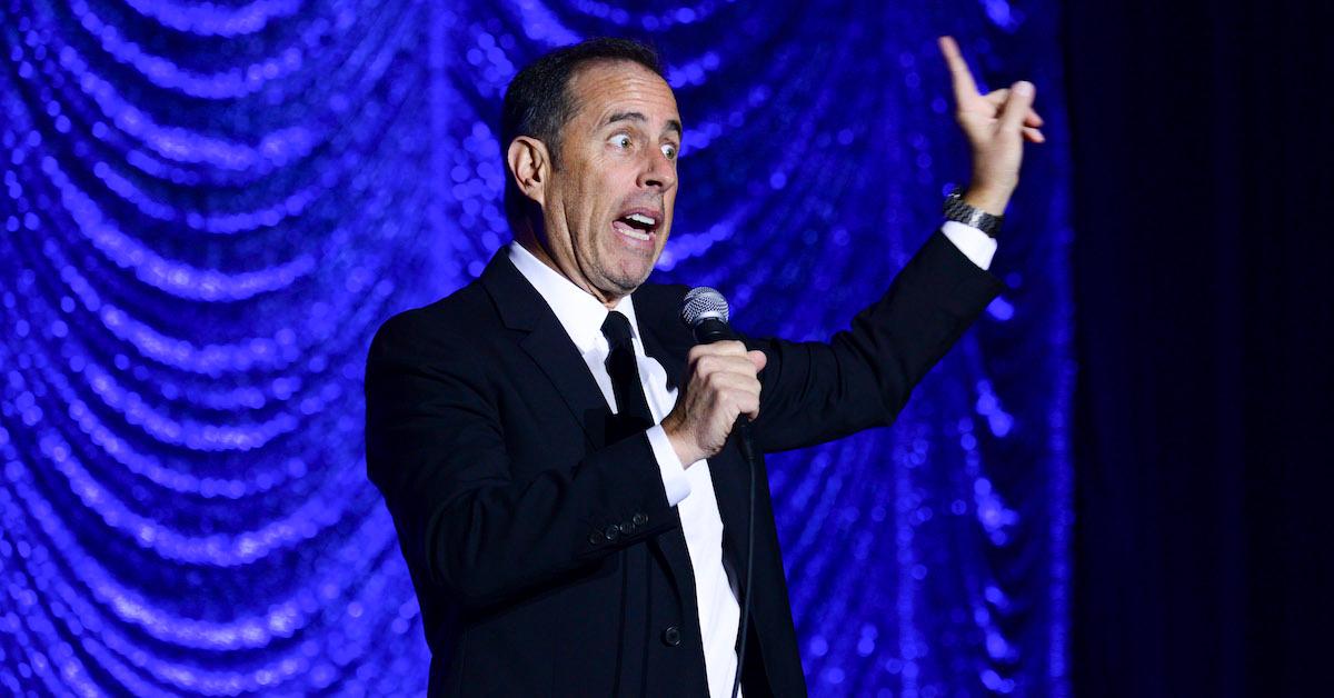 Jerry Seinfeld performing during Philly Fights Cancer: Round 4 on Nov. 10, 2018 