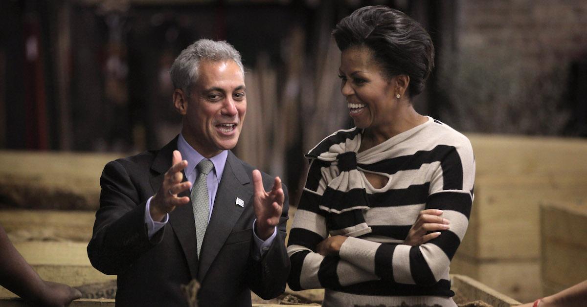 Rahm Emanuel and Michelle Obama Relationship The First Lady