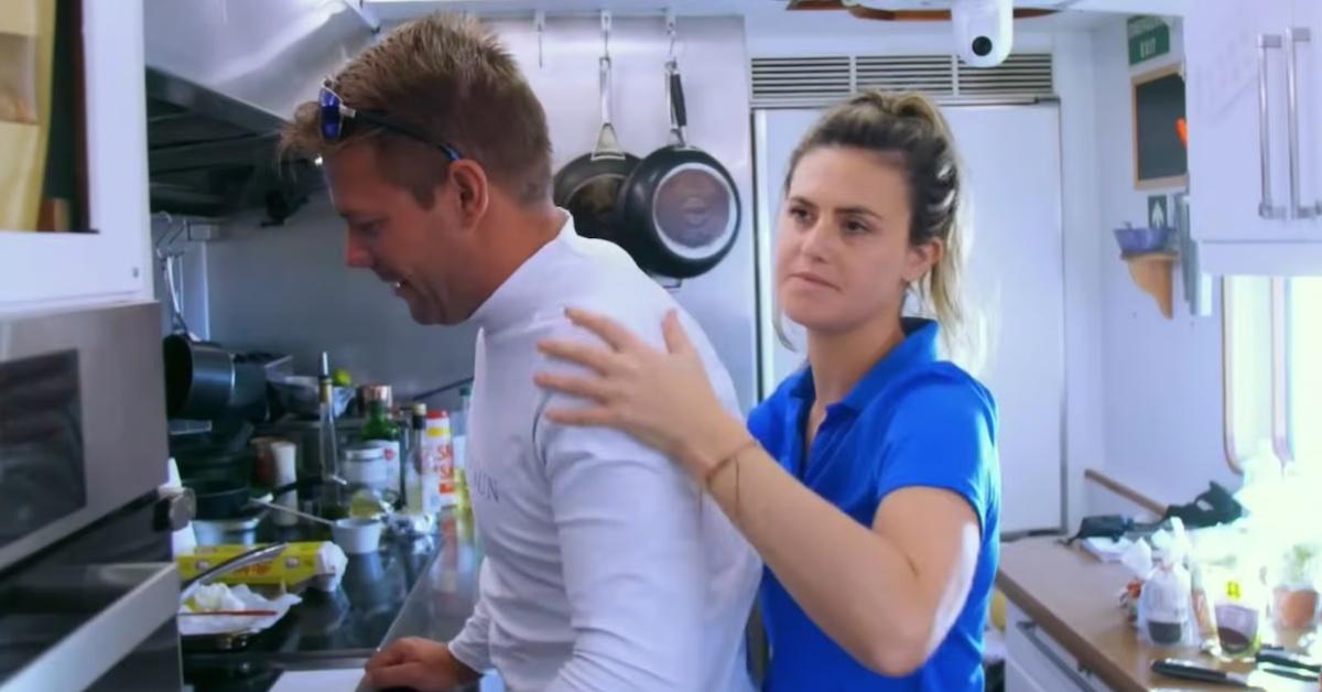 João and Tzarina in 'Below Deck Down Under'