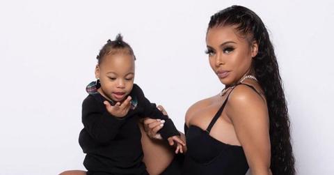 Alexis Skyy and Her Baby