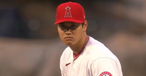 Los Angeles Angels pitcher, DH, and outfielder Shohei Ohtani.