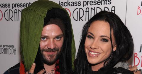 Bam and Nikki Margera at a screening