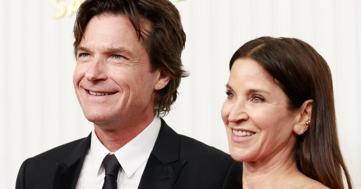 Jason Bateman and Amanda Anka. 