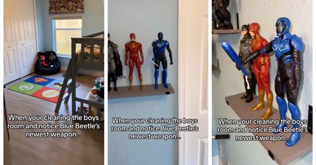 Son uses mom's tampon as a toy TikTok